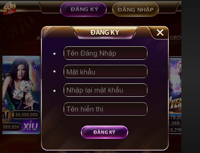 Đăng ký thành viên Sunwin để cùng trải nghiệm các game cá cược hấp dẫn nhất