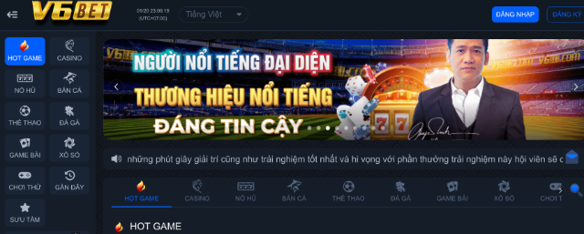 Giới thiệu V6bet – Nhà cái uy tín, chất lượng và thưởng hấp dẫn