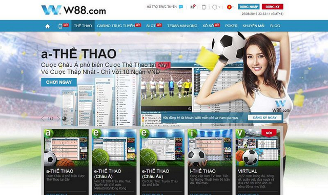 Trang web trực quan và dễ theo dõi