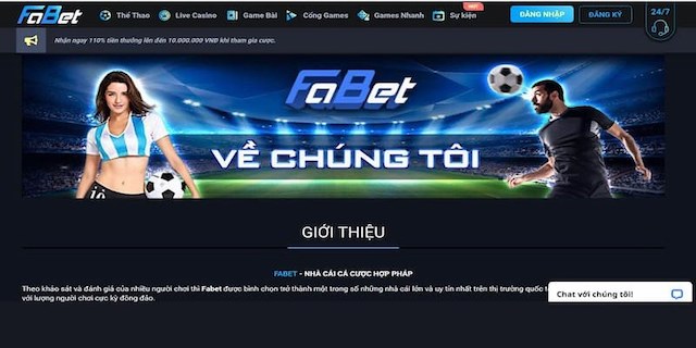 Tổng quan về nhà cái Fabet