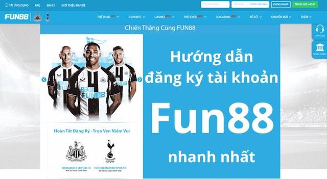 Fun88- Nhà cái cá cược uy tín hàng đầu Việt Nam