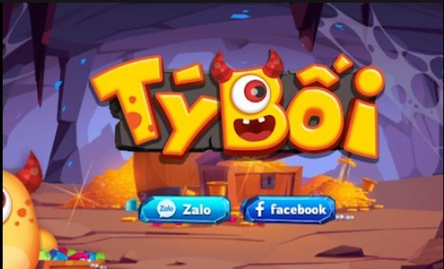 Giao diện website của game Tyboi được thiết kế khoa học, dễ nhìn