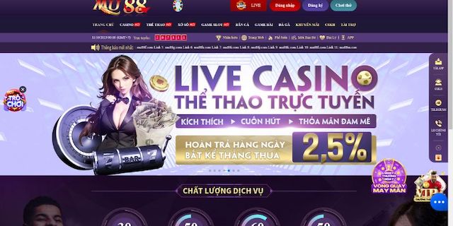 Đánh giá kho trò chơi giải trí nhà cái MU88